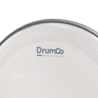 Foto 3 | Parche para Batería Reinforce Clear 2 SR de 10” DRUMCO DR-10RCSRW-2P Color Transparente Doble Capa