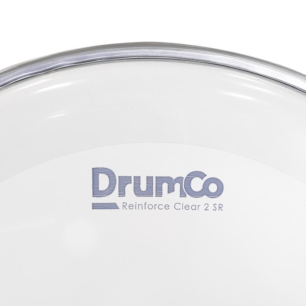 Foto 4 | Parche para Batería Reinforce Clear 2 SR de 10” DRUMCO DR-10RCSRW-2P Color Transparente Doble Capa