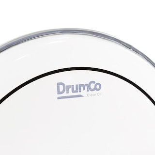 Foto 2 | Parche para Batería Clear Oil de 12” DRUMCO DR-12CDPO Color Transparente Doble Capa
