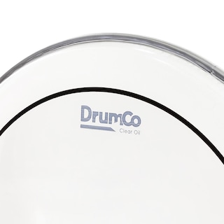 Foto 3 | Parche para Batería Clear Oil de 12” DRUMCO DR-12CDPO Color Transparente Doble Capa