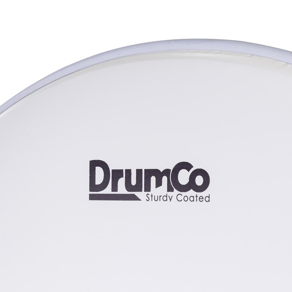 Foto 3 pulgar | Parche para Batería Sturdy Coated de 20” Drumco Dr-20scsp Blanco Rugoso