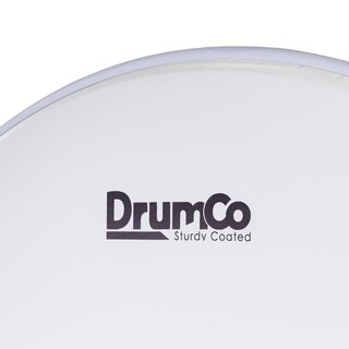 Foto 2 | Parche para Batería Sturdy Coated de 20” Drumco Dr-20scsp Blanco Rugoso