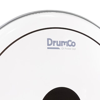 Foto 2 | Parche para Batería Oil Power Dot De 16" Drumco Dr-16dpobpd Transparente Doble Capa