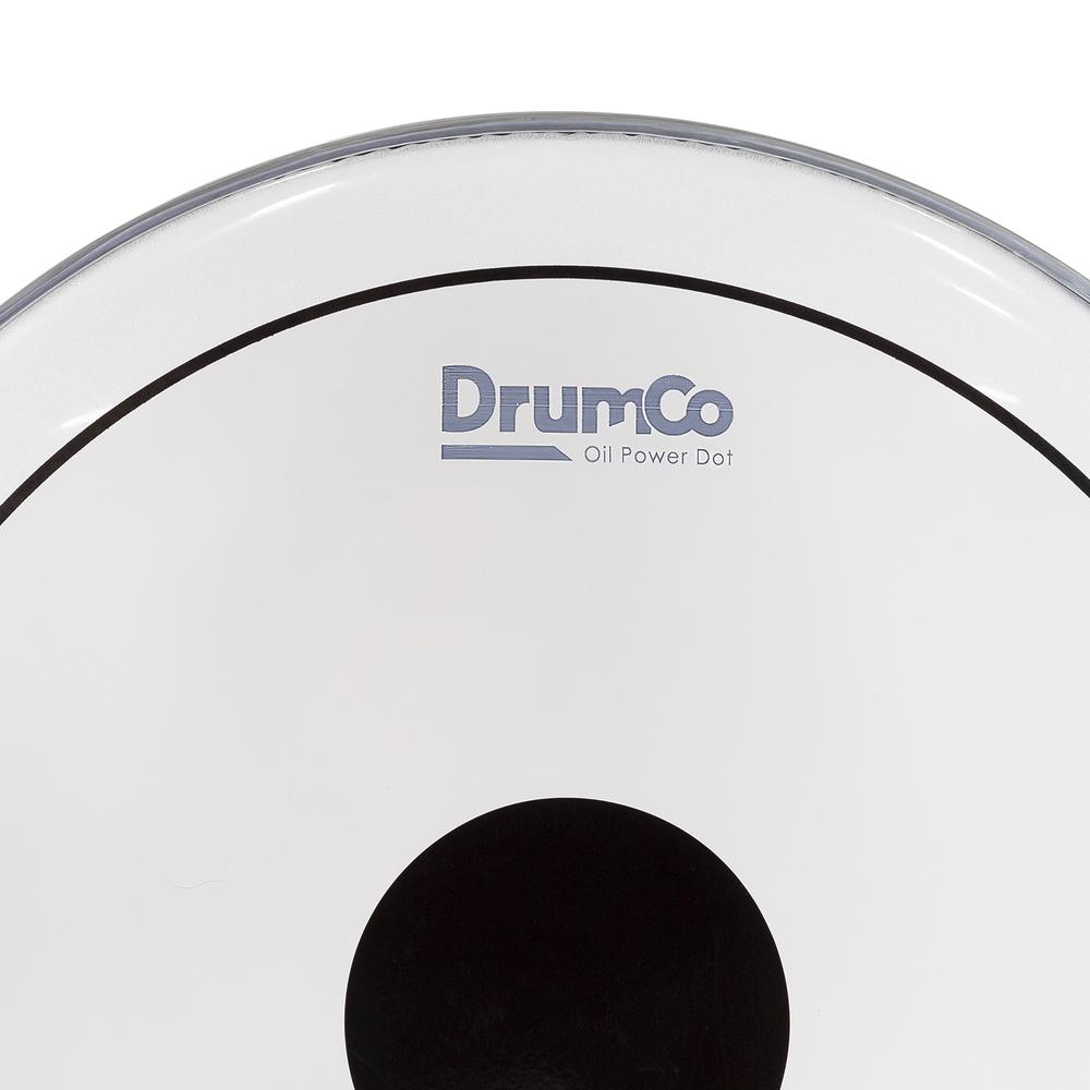 Foto 4 | Parche para Batería Oil Power Dot De 16" Drumco Dr-16dpobpd Transparente Doble Capa