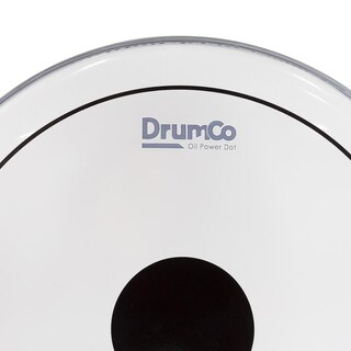 Foto 4 | Parche para Batería Oil Power Dot De 16" Drumco Dr-16dpobpd Transparente Doble Capa