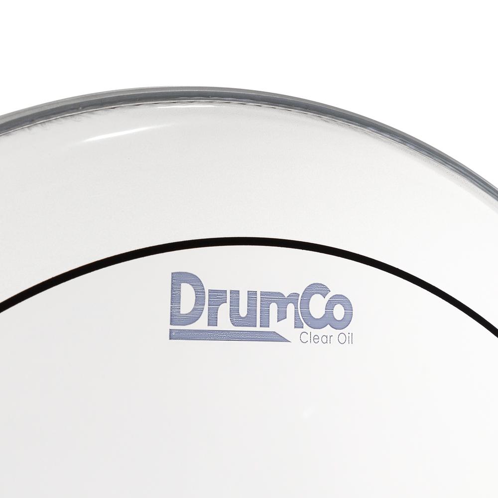 Foto 3 pulgar | Parche para Bombo Clear Oil De 22” Drumco Dr-22cdpo Transparente