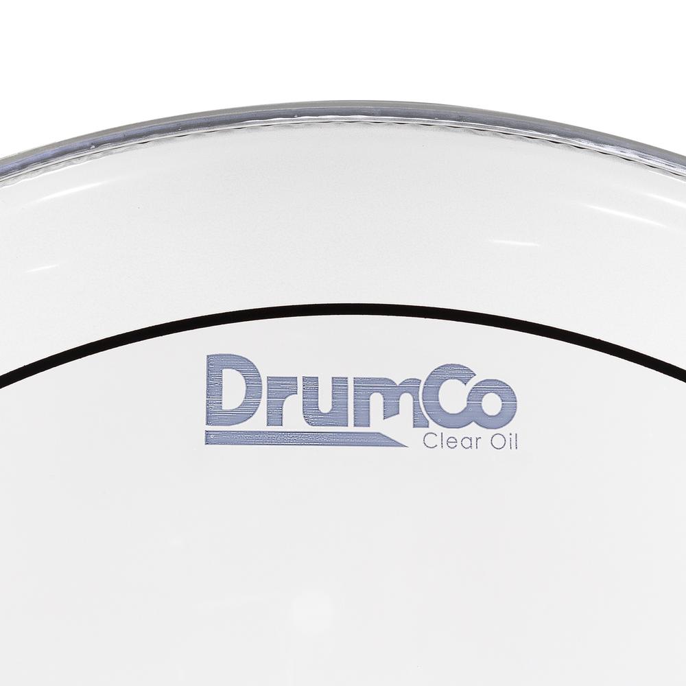 Foto 5 pulgar | Parche para Bombo Clear Oil De 22” Drumco Dr-22cdpo Transparente