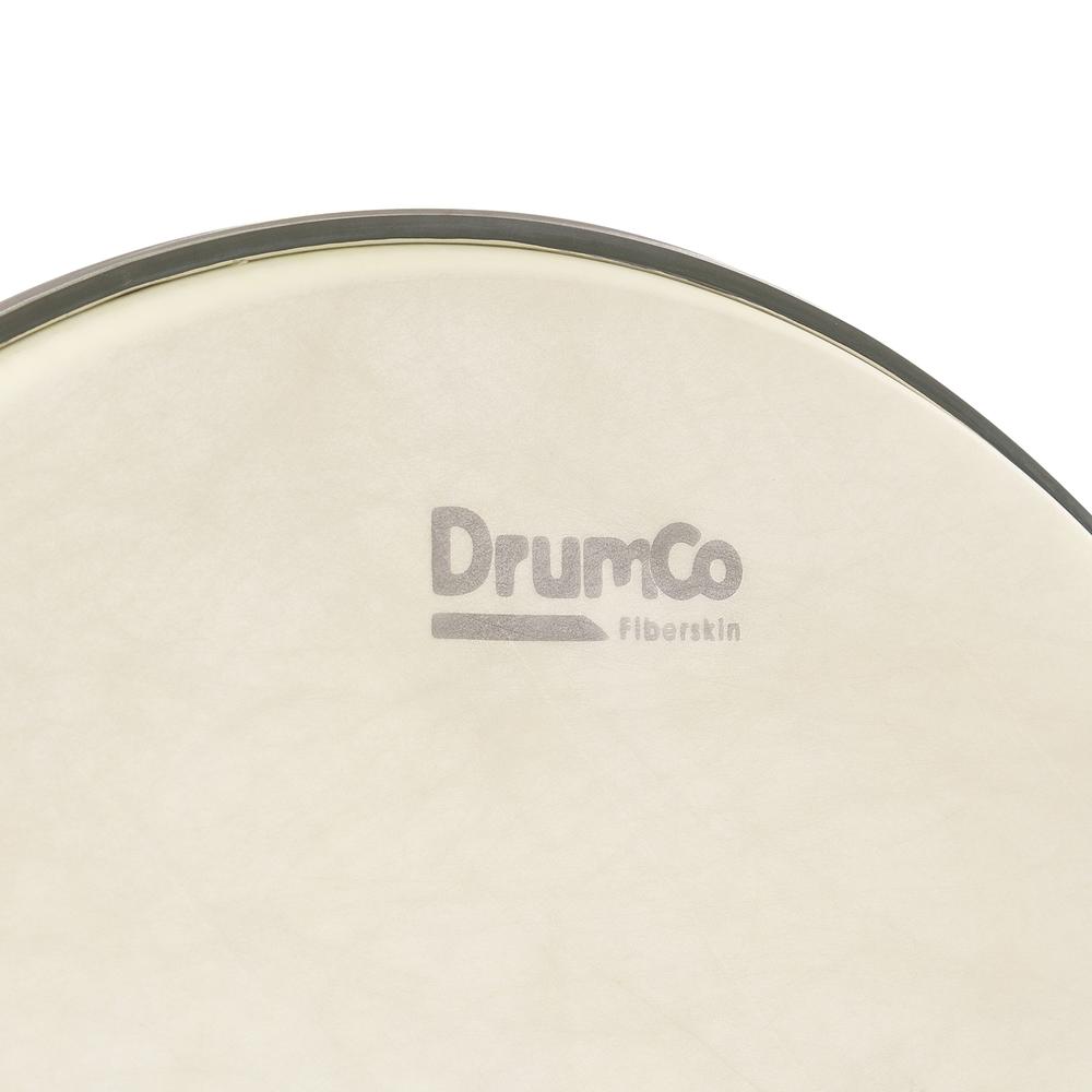 Foto 3 pulgar | Parche para Batería Fiberskin de 12” Drumco Dr-12fsk Blanco Capa Sencilla