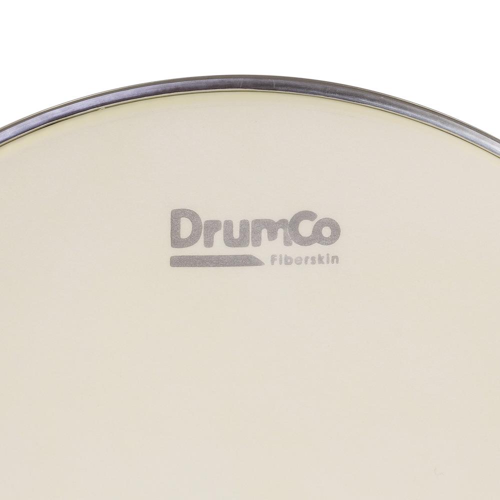 Foto 5 pulgar | Parche para Batería Fiberskin de 12” Drumco Dr-12fsk Blanco Capa Sencilla