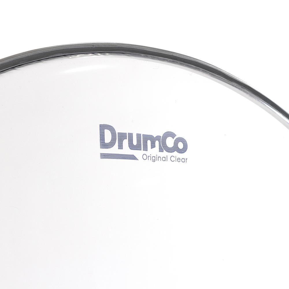 Foto 3 pulgar | Parche para Batería Original Clear Bright Drumco Dr14ccb Transparente de 14"