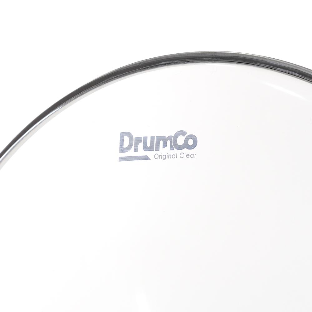 Foto 4 pulgar | Parche para Batería Original Clear Bright Drumco Dr14ccb Transparente de 14"