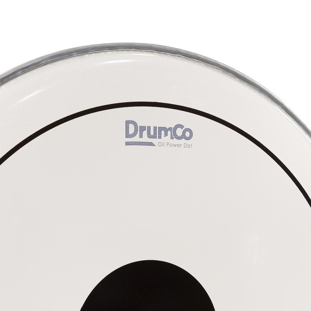 Foto 3 pulgar | Parche para Batería Oil Power Dot de 14” DRUMCO DR-14DPOBPD Color Transparente doble capa
