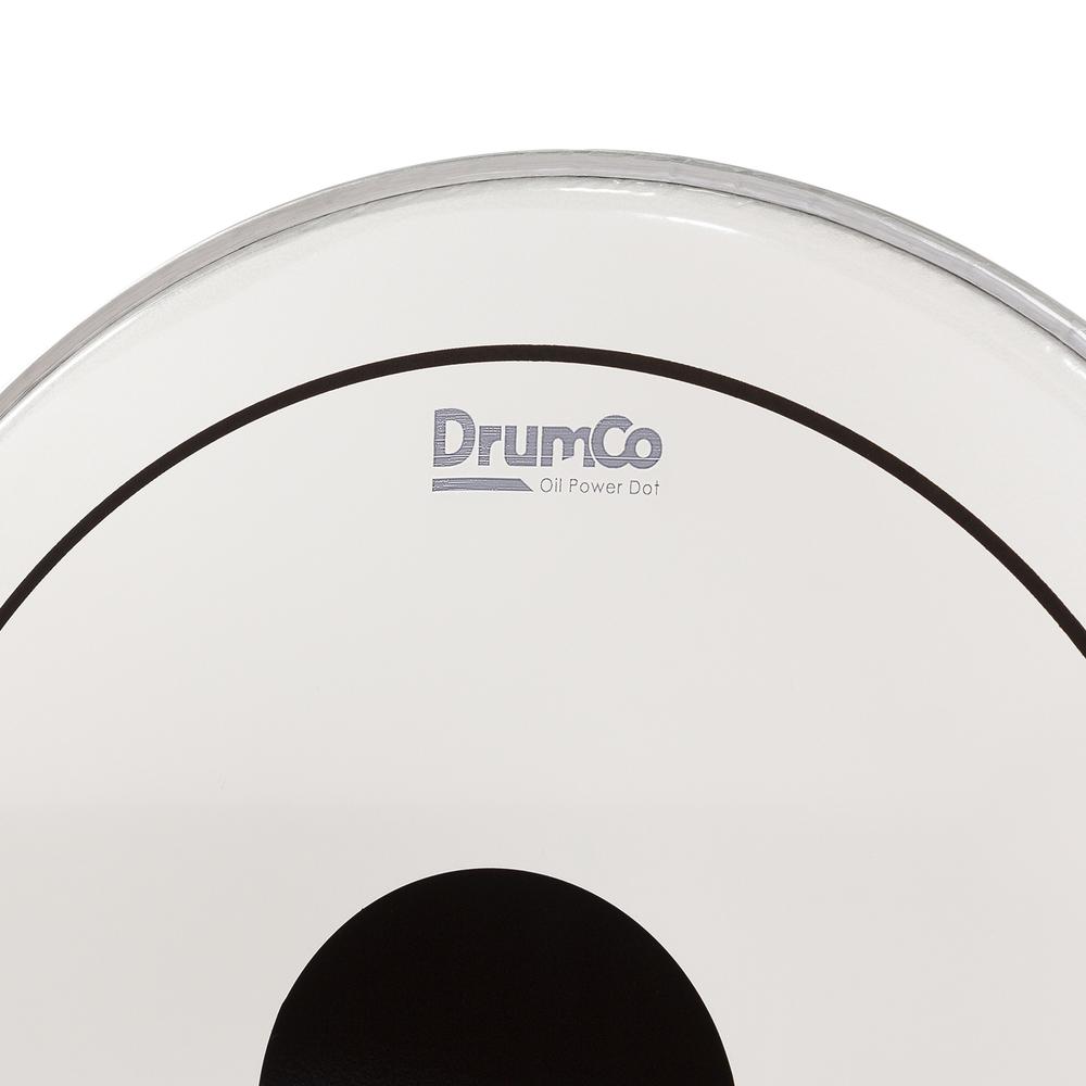 Foto 4 pulgar | Parche para Batería Oil Power Dot de 14” DRUMCO DR-14DPOBPD Color Transparente doble capa
