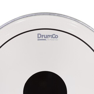Foto 4 | Parche para Batería Oil Power Dot de 14” DRUMCO DR-14DPOBPD Color Transparente doble capa
