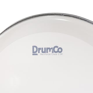 Foto 3 | Parche para Bombo Reinforce Clear 2 SR de 20” Drumco DR-20RCSRW-2P Color Transparente Doble Capa