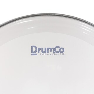 Foto 4 | Parche para Bombo Reinforce Clear 2 SR de 20” Drumco DR-20RCSRW-2P Color Transparente Doble Capa