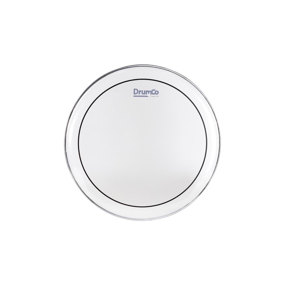 Parche para Batería Clear Oil De 16" Drumco Dr-16cdpo Transparente Doble Capa