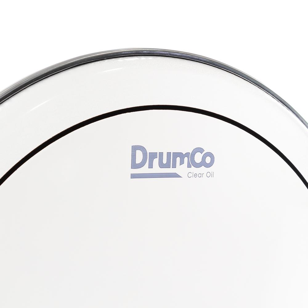 Foto 3 pulgar | Parche para Batería Clear Oil De 16" Drumco Dr-16cdpo Transparente Doble Capa