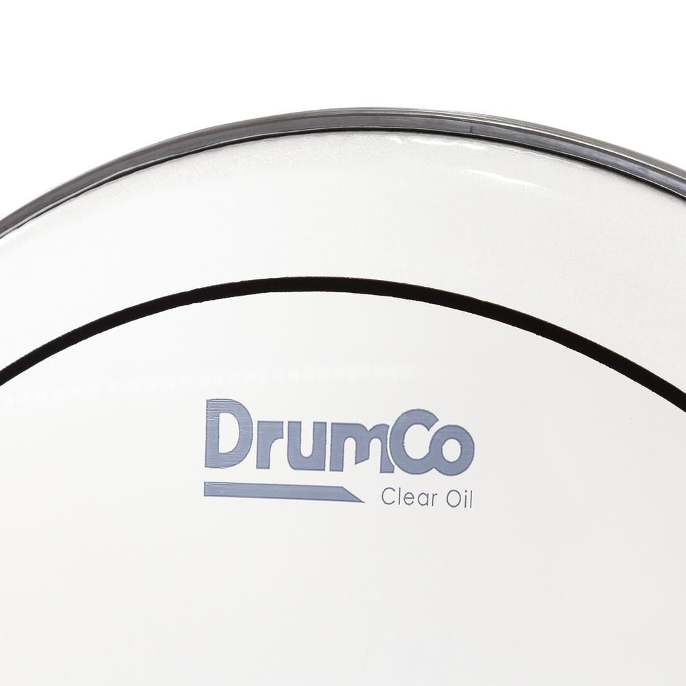 Foto 4 pulgar | Parche para Batería Clear Oil De 16" Drumco Dr-16cdpo Transparente Doble Capa