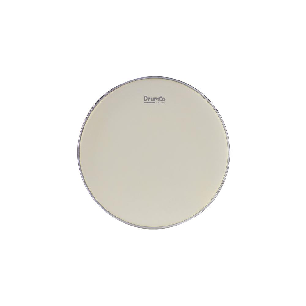 Foto 2 pulgar | Parche para Batería Fiberskin de 13” Drumco Dr-13fsk Blanco Rugoso