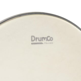 Foto 2 | Parche para Batería Fiberskin de 13” Drumco Dr-13fsk Blanco Rugoso