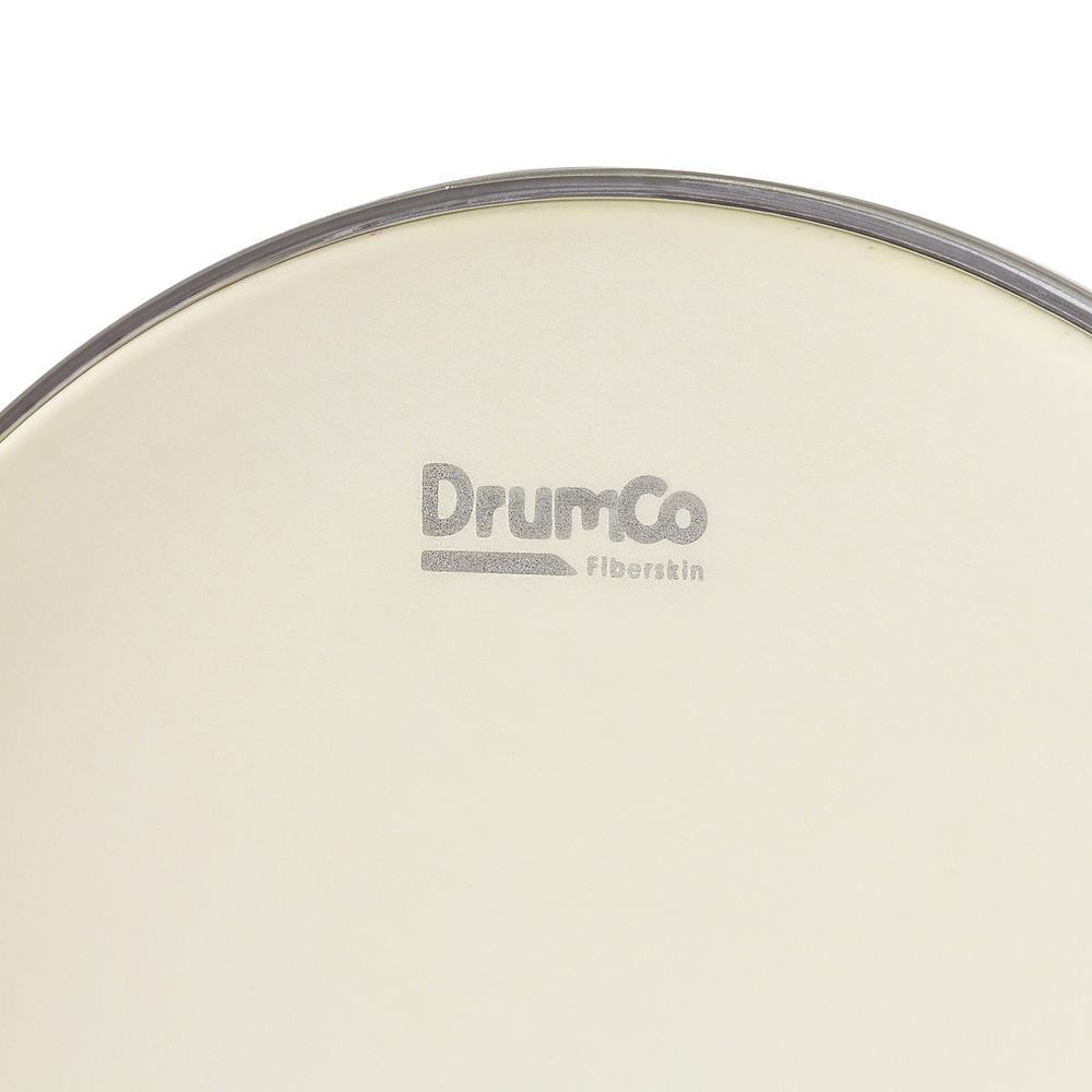 Foto 4 pulgar | Parche para Batería Fiberskin de 13” Drumco Dr-13fsk Blanco Rugoso
