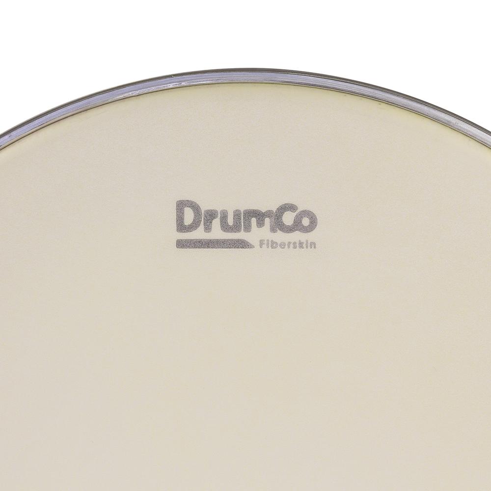 Foto 5 pulgar | Parche para Batería Fiberskin de 13” Drumco Dr-13fsk Blanco Rugoso
