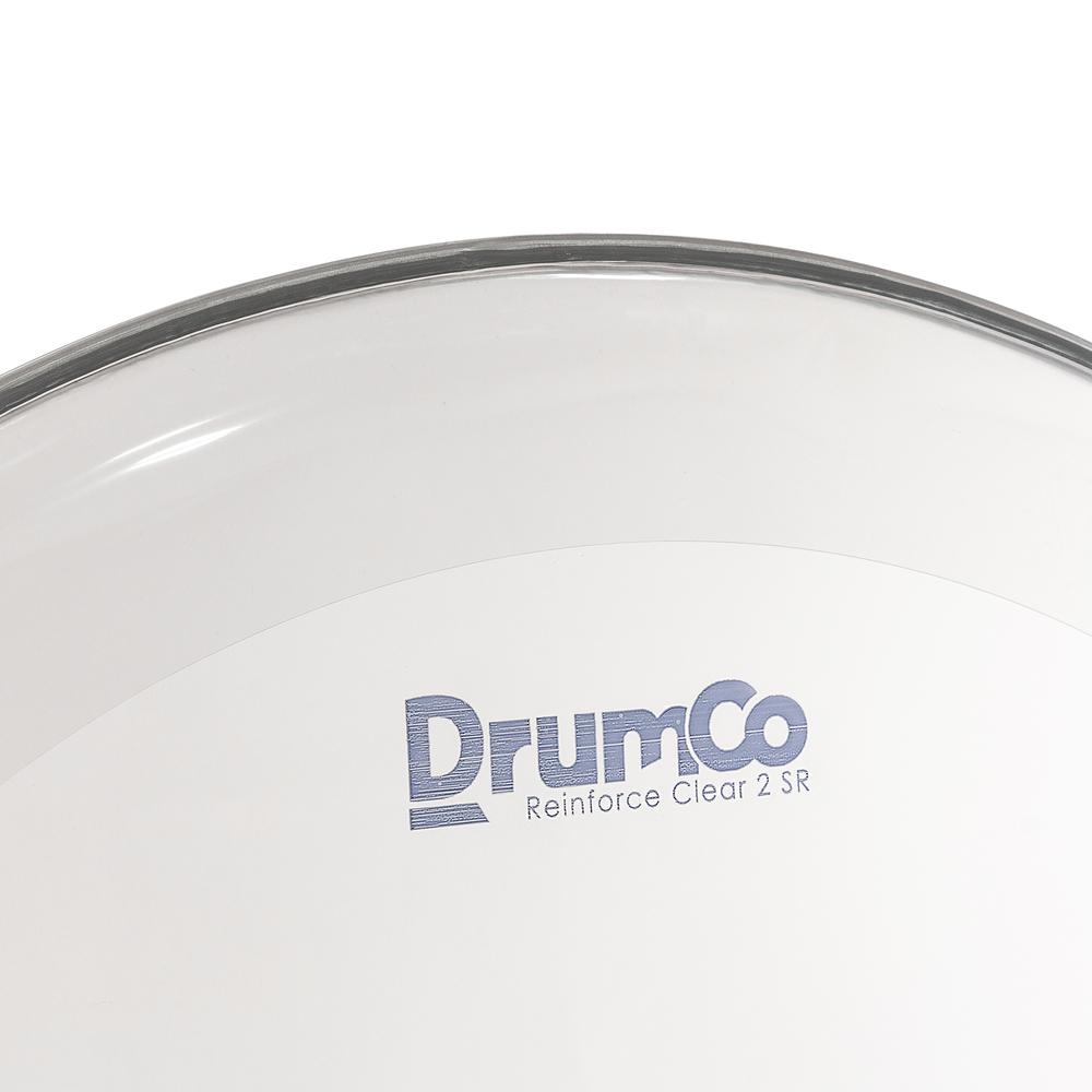 Foto 3 pulgar | Parche para Bombo Reinforce Clear 2 SR DRUMCO DR-22RCSRW-2P Transparente de 22”