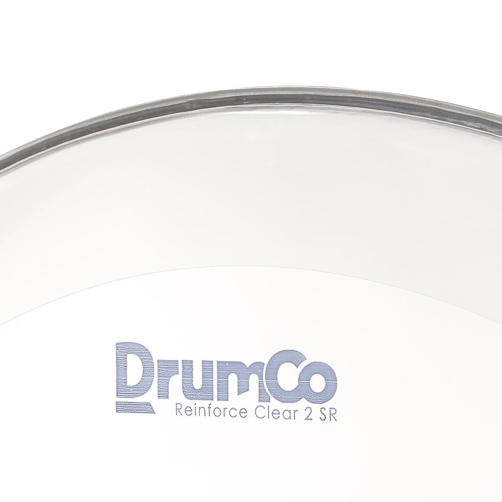 Foto 4 pulgar | Parche para Bombo Reinforce Clear 2 SR DRUMCO DR-22RCSRW-2P Transparente de 22”
