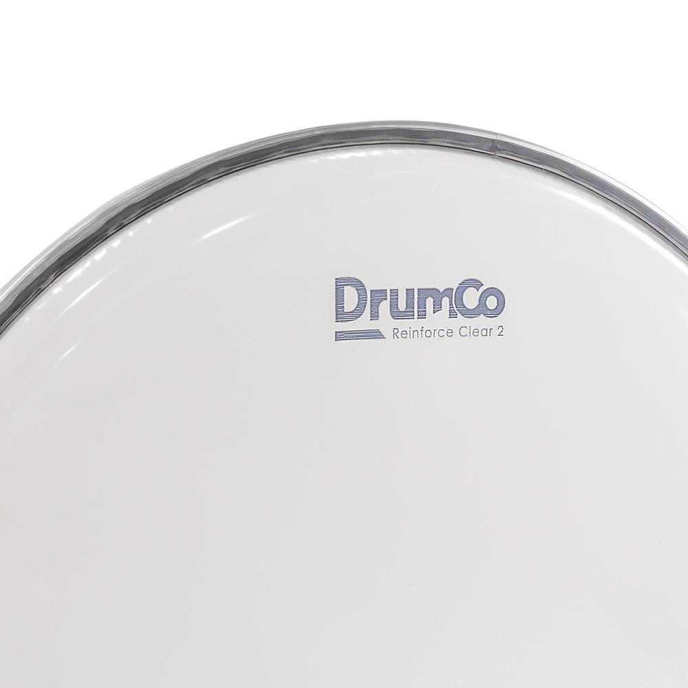 Foto 3 pulgar | Parche para Batería Reinforce Clear 2 de 10” DRUMCO DR-10RC2 Color Transparente Doble Capa