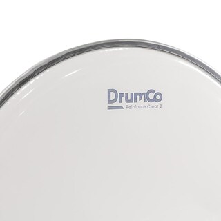 Foto 2 | Parche para Batería Reinforce Clear 2 de 10” DRUMCO DR-10RC2 Color Transparente Doble Capa