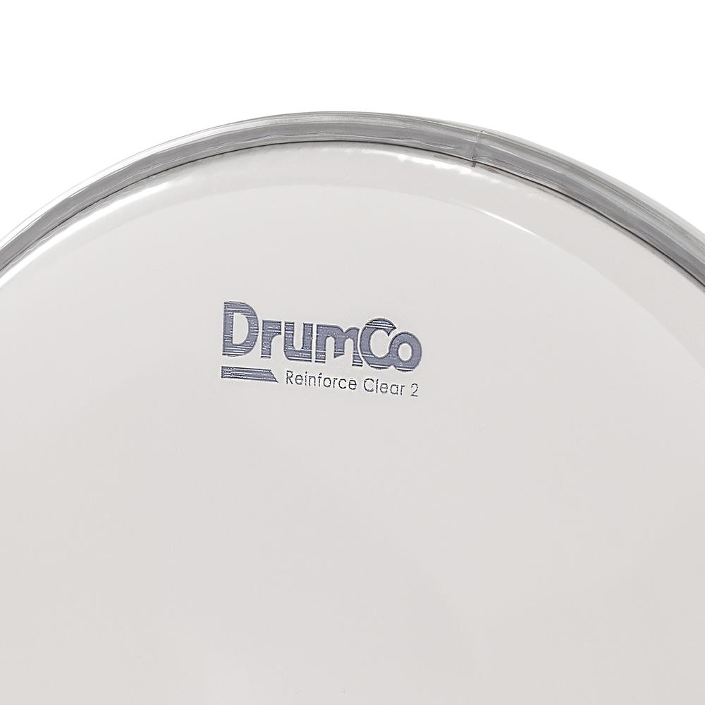 Foto 3 | Parche para Batería Reinforce Clear 2 de 10” DRUMCO DR-10RC2 Color Transparente Doble Capa