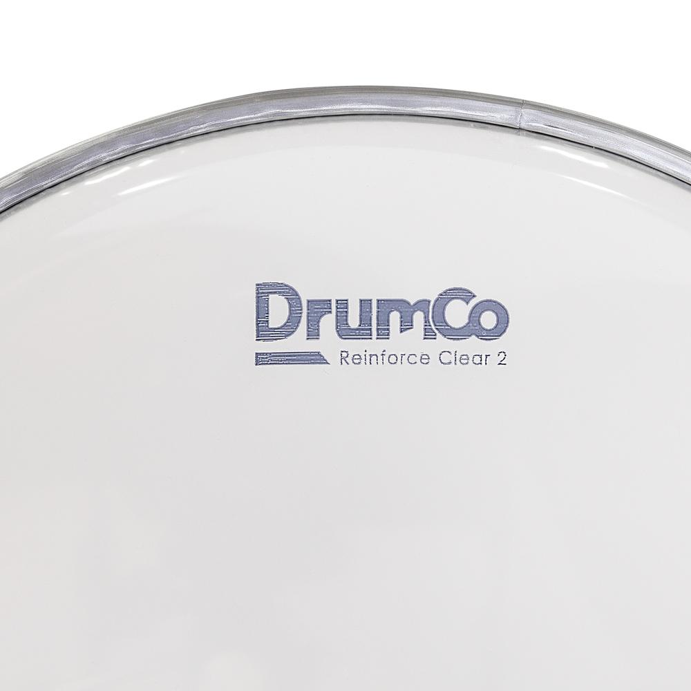 Foto 5 pulgar | Parche para Batería Reinforce Clear 2 de 10” DRUMCO DR-10RC2 Color Transparente Doble Capa