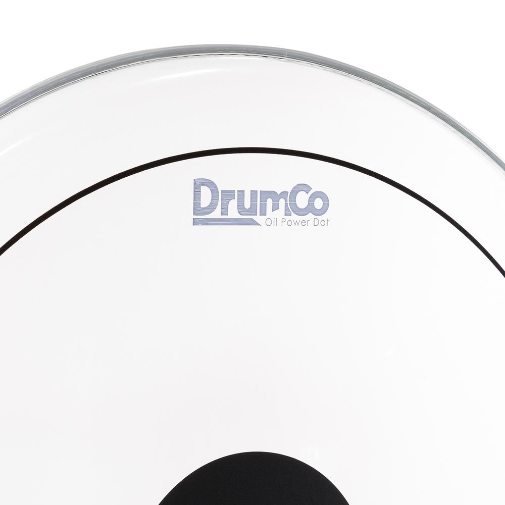 Foto 4 pulgar | Parche para Bombo Oil Power Dot de 22” Drumco Dr-22dpobpd Transparente