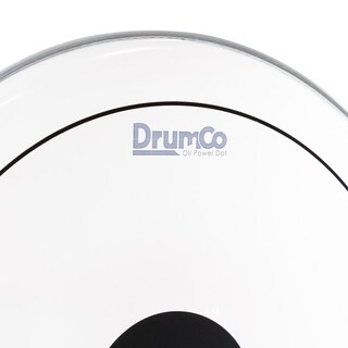 Foto 3 | Parche para Bombo Oil Power Dot de 22” Drumco Dr-22dpobpd Transparente