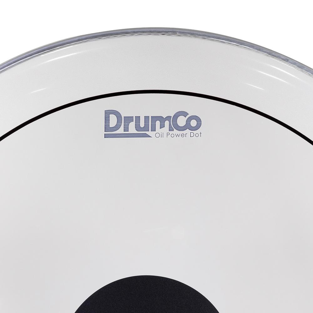 Foto 5 pulgar | Parche para Bombo Oil Power Dot de 22” Drumco Dr-22dpobpd Transparente