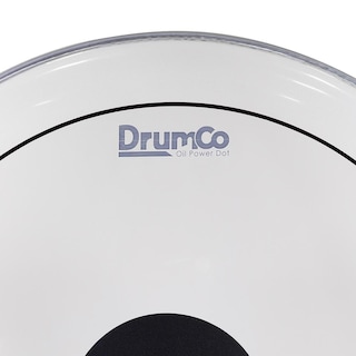 Foto 4 | Parche para Bombo Oil Power Dot de 22” Drumco Dr-22dpobpd Transparente