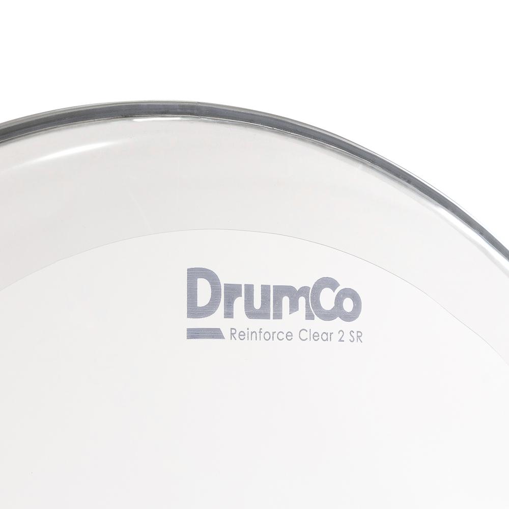Foto 3 pulgar | Parche para Batería Reinforce Clear 2 SR de 16” Drumco DR-16RCSRW-2P Color Transparente Doble Capa