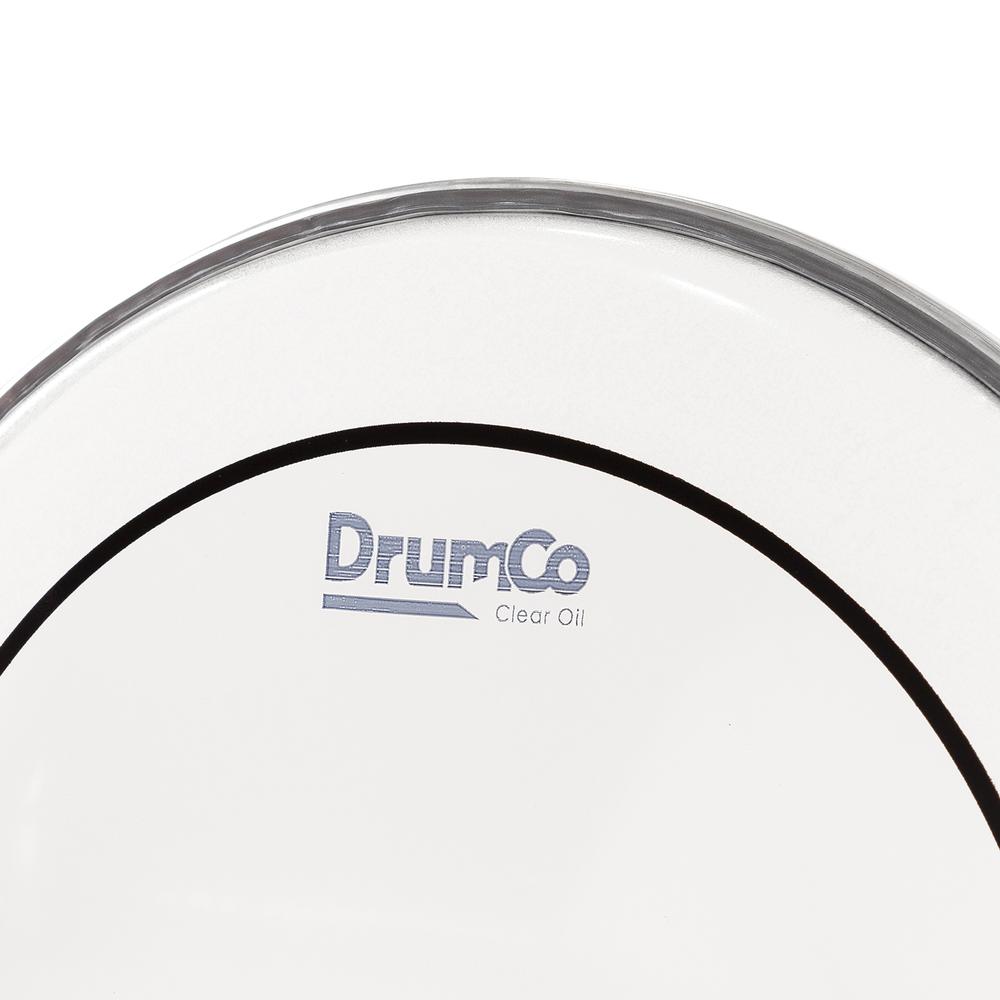 Foto 3 | Parche para Batería Clear Oil de 10” DRUMCO DR-10CDPO Color Transparente Doble Capa