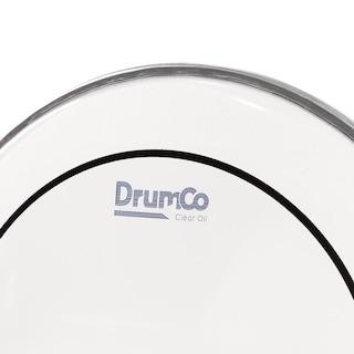 Foto 3 | Parche para Batería Clear Oil de 10” DRUMCO DR-10CDPO Color Transparente Doble Capa