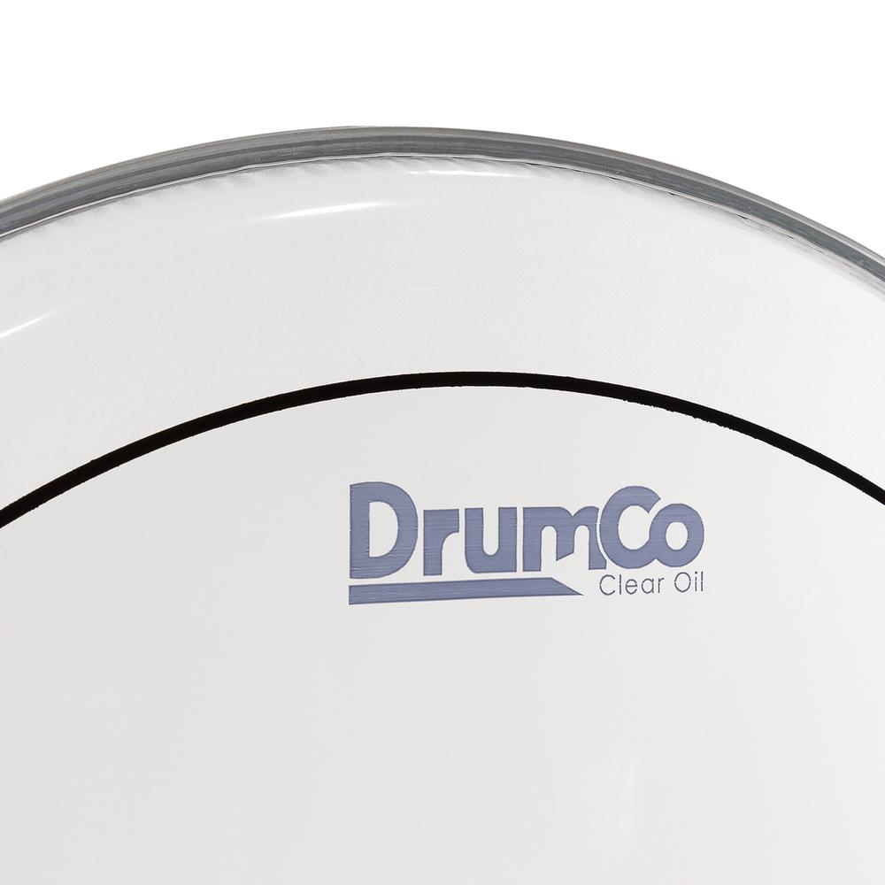 Foto 3 pulgar | Parche para Bombo Clear Oil de 20” DRUMCO DR-20CDPO Color Transparente Doble Capa