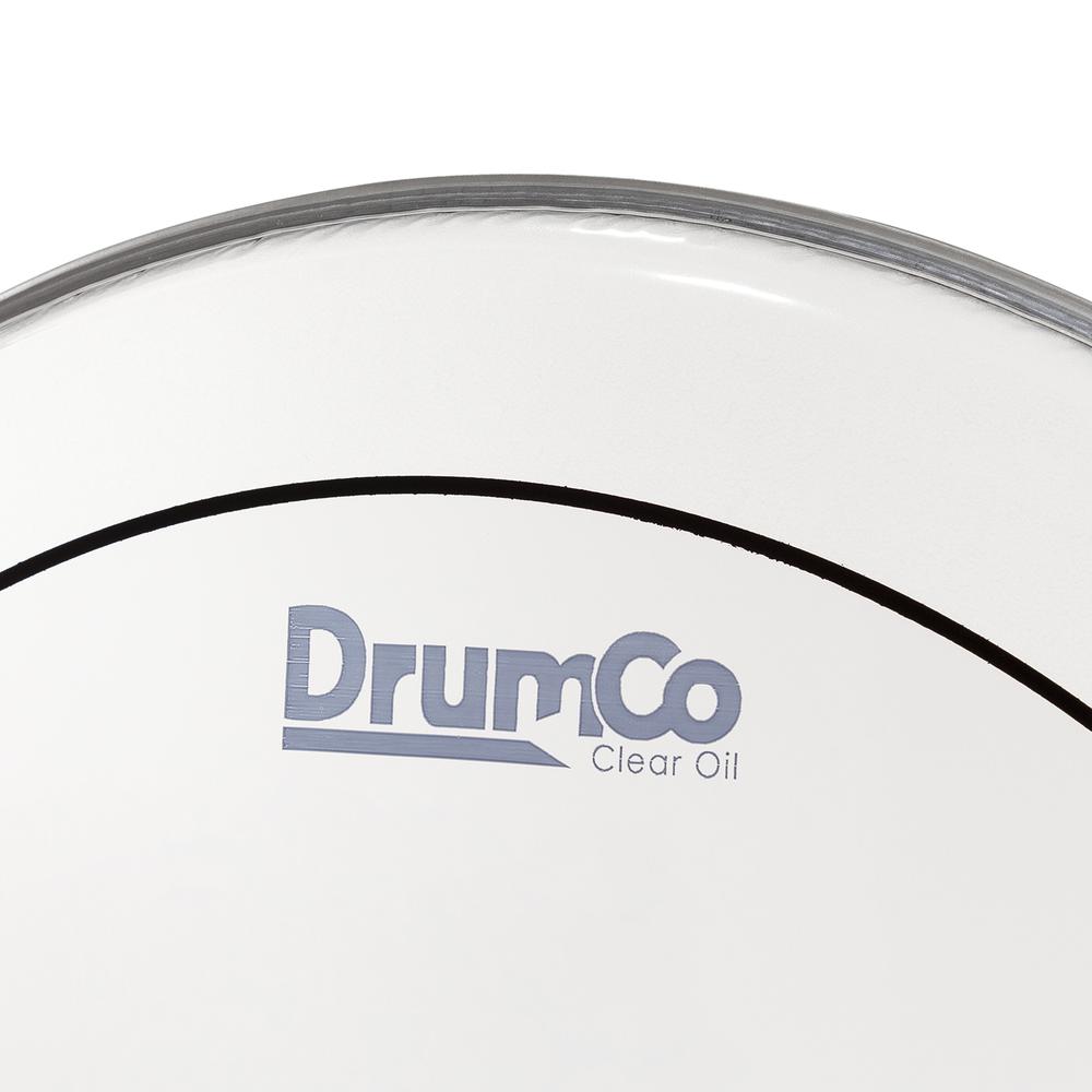 Foto 3 | Parche para Bombo Clear Oil de 20” DRUMCO DR-20CDPO Color Transparente Doble Capa