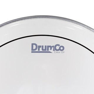 Foto 4 | Parche para Bombo Clear Oil de 20” DRUMCO DR-20CDPO Color Transparente Doble Capa