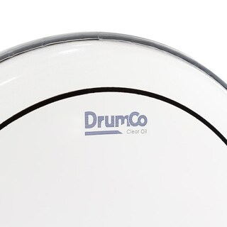 Foto 2 | Parche para Batería Clear Oil de 14” DRUMCO DR-14CDPO Color Transparente doble capa