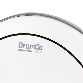 Foto 3 | Parche para Batería Clear Oil de 14” DRUMCO DR-14CDPO Color Transparente doble capa