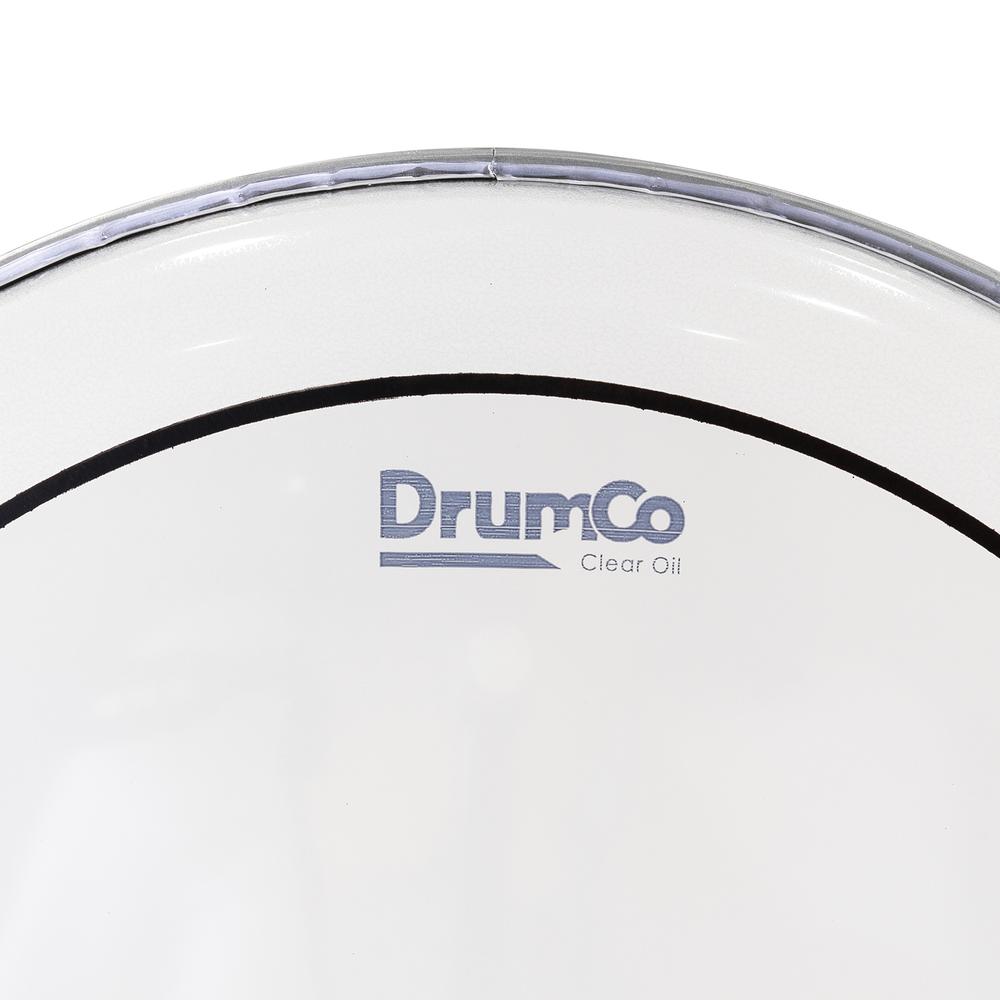 Foto 4 | Parche para Batería Clear Oil de 14” DRUMCO DR-14CDPO Color Transparente doble capa
