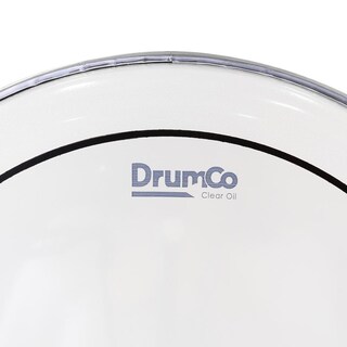 Foto 4 | Parche para Batería Clear Oil de 14” DRUMCO DR-14CDPO Color Transparente doble capa