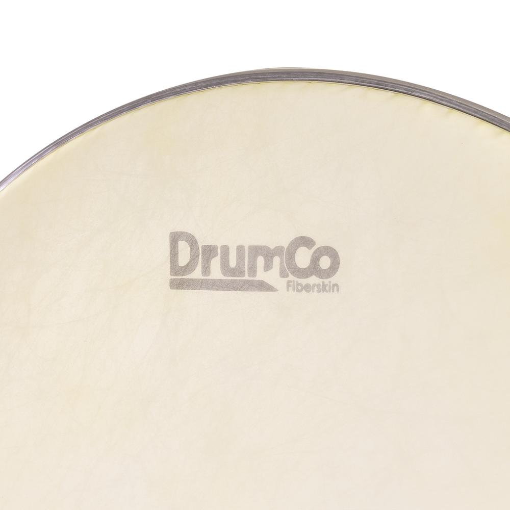 Foto 4 pulgar | Parche Para Bombo Fiberskin De 20” Drumco Dr-20fsk Color Blanco Capa Sencilla