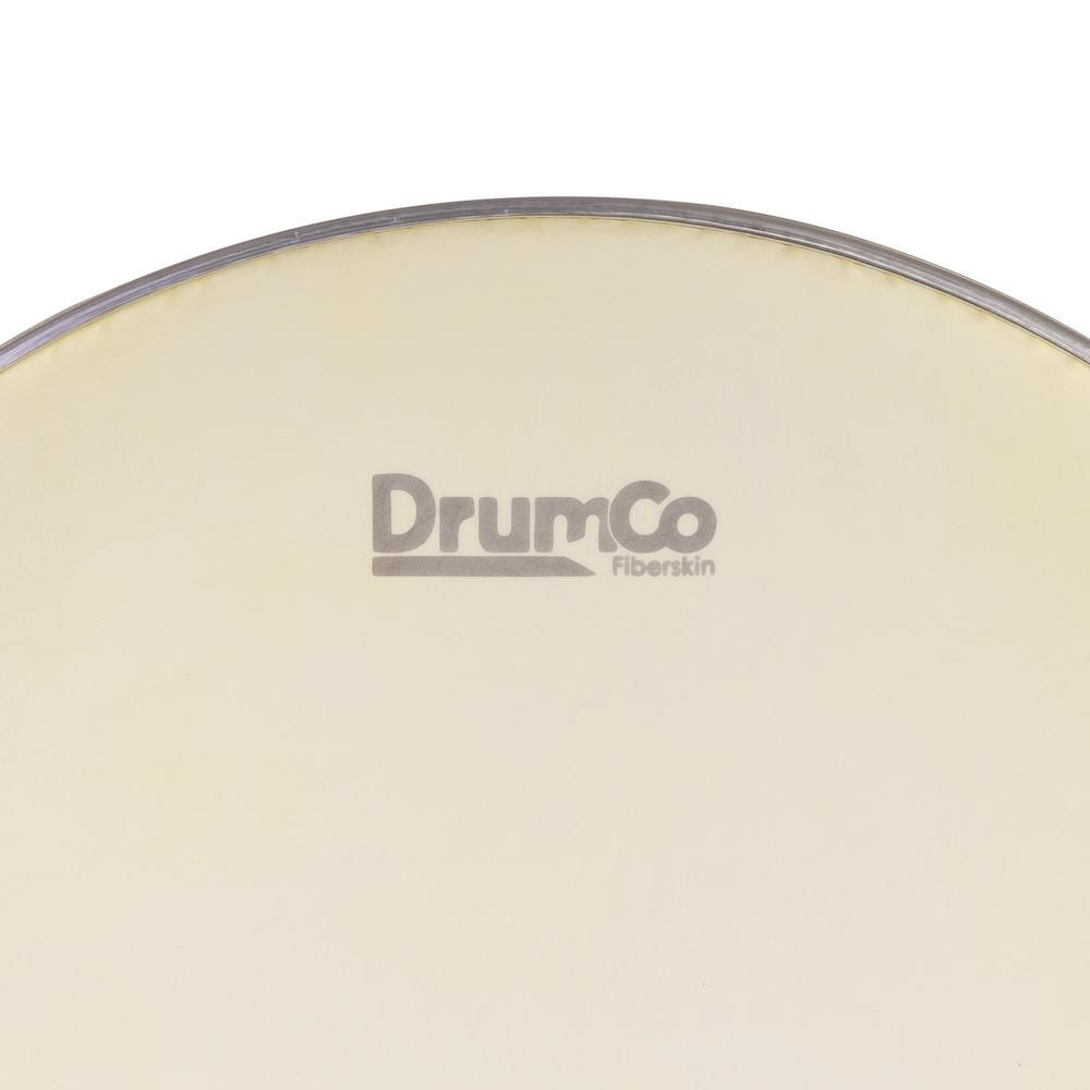 Foto 5 pulgar | Parche Para Bombo Fiberskin De 20” Drumco Dr-20fsk Color Blanco Capa Sencilla