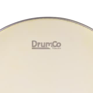 Foto 4 | Parche Para Bombo Fiberskin De 20” Drumco Dr-20fsk Color Blanco Capa Sencilla
